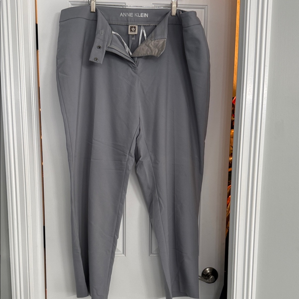 Anne Klein Women’s Slate Gray Dress Pants